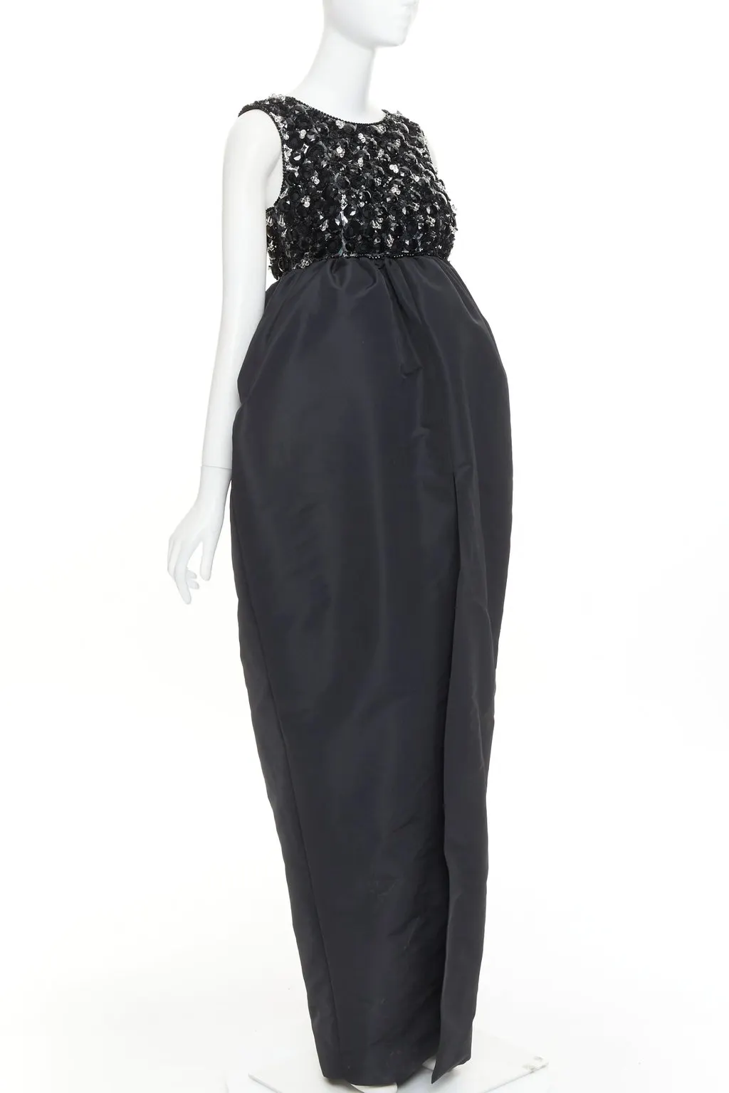 Alexandre Vauthier Black Silk Dress Black Silk Very good - Inside View