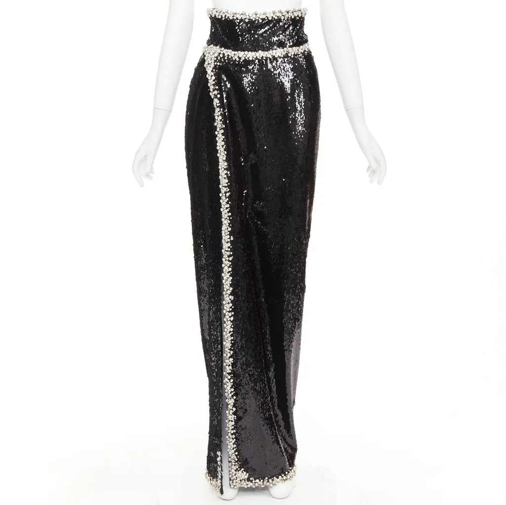 Alexandre Vauthier Black Dress Black Good - Front View