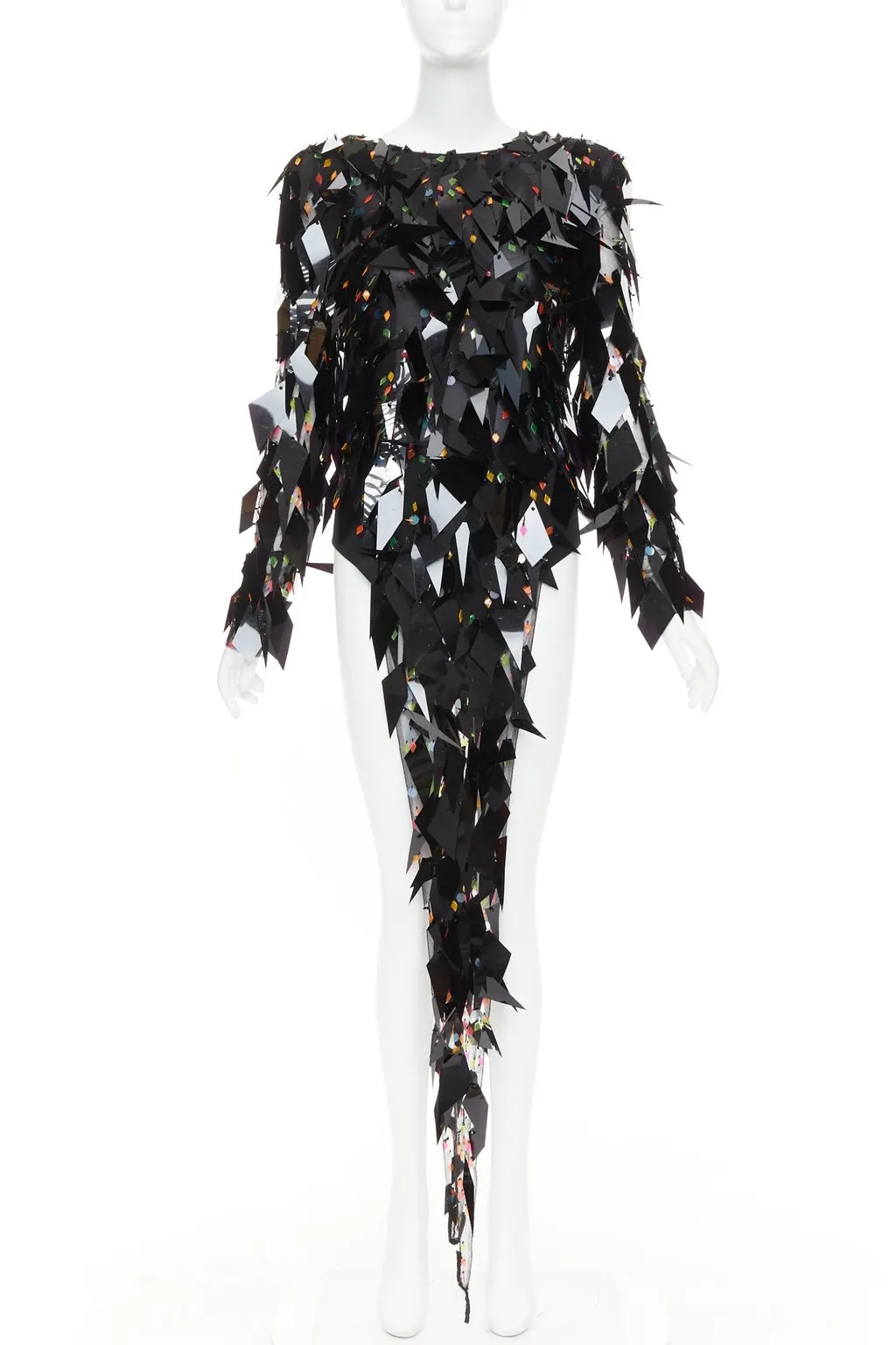 Alexandre Vauthier Black Dress Black Good - Front View
