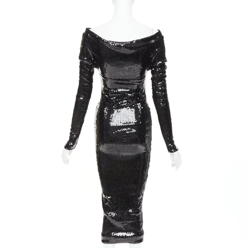 Alexandre Vauthier Black Dress Black Very good - Box View