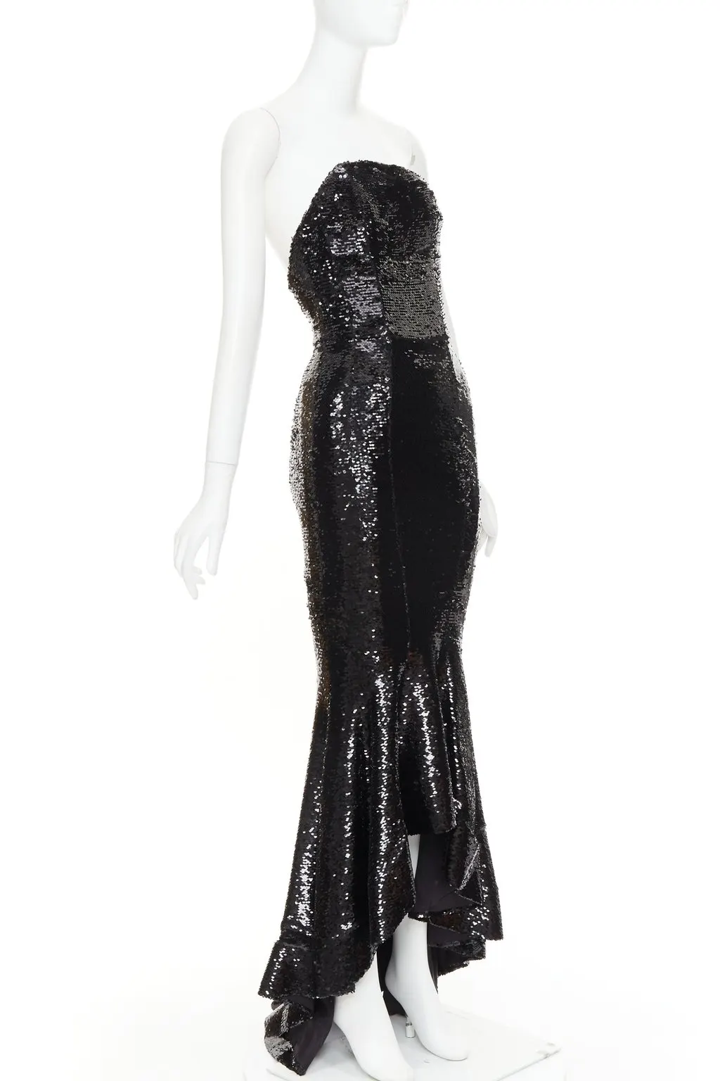 Alexandre Vauthier Black Dress Black Very good - Front View