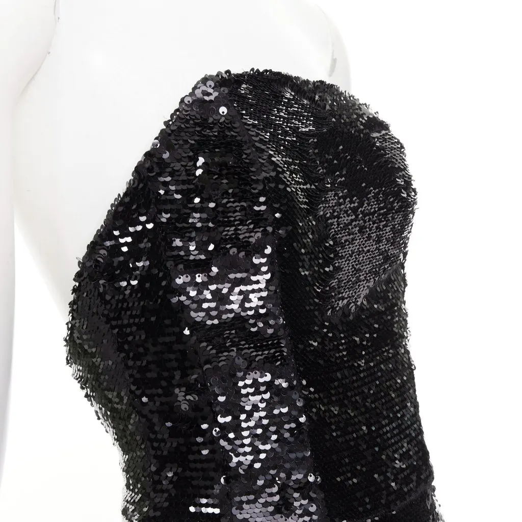 Alexandre Vauthier Black Dress Black Very good - Back View