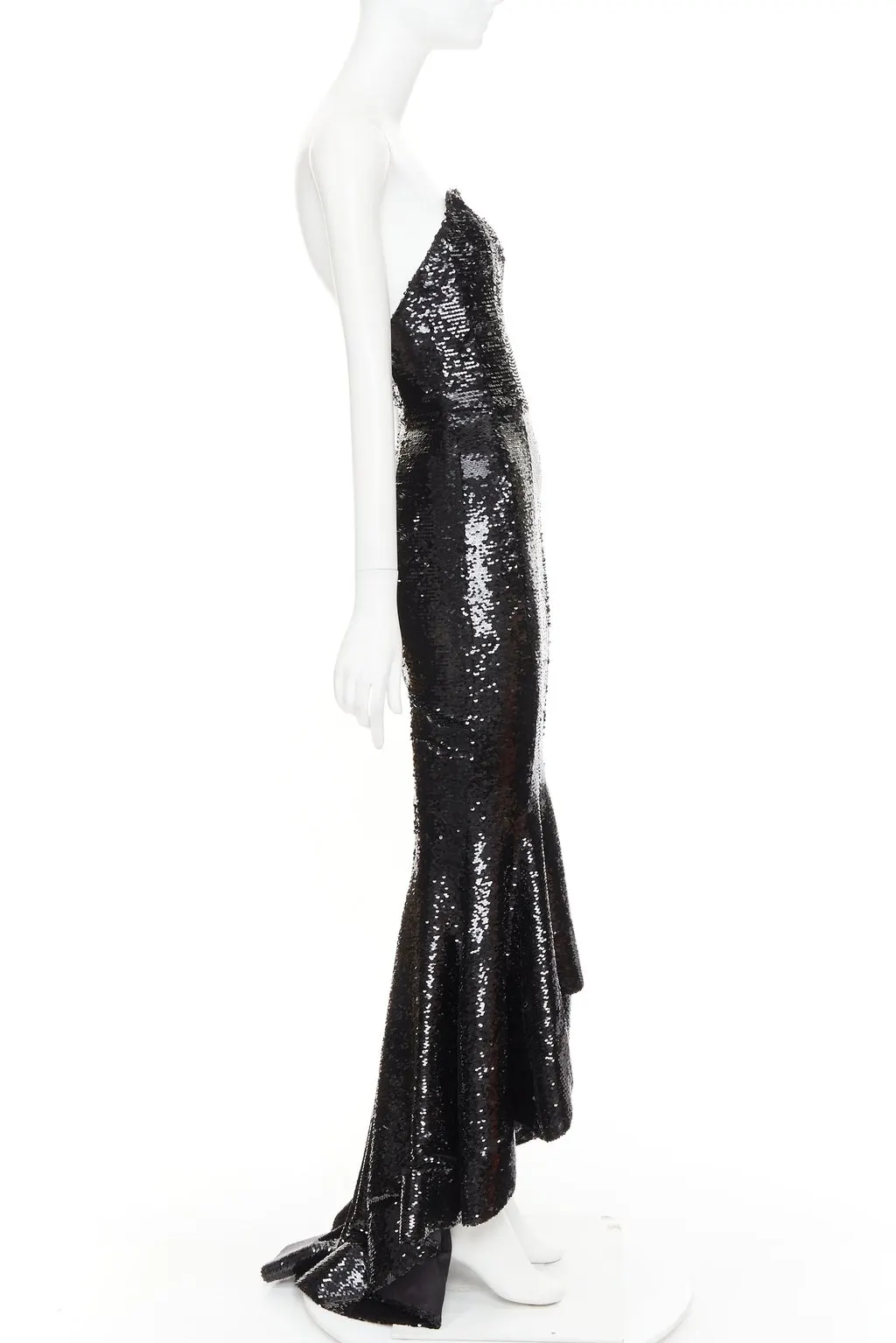 Alexandre Vauthier Black Dress Black Very good - Model View