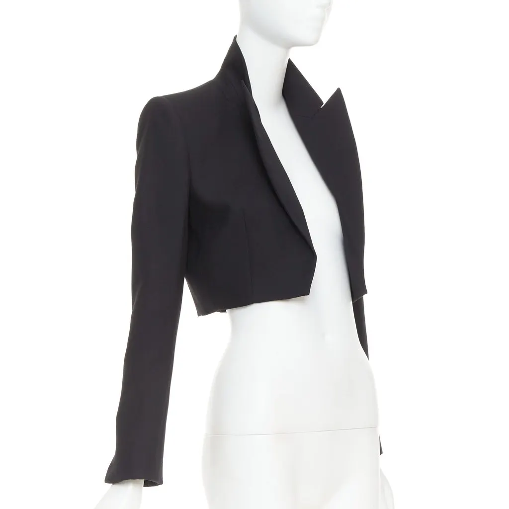 Alexandre Vauthier Black Polyester Jacket Black Polyester Very good - Inside View