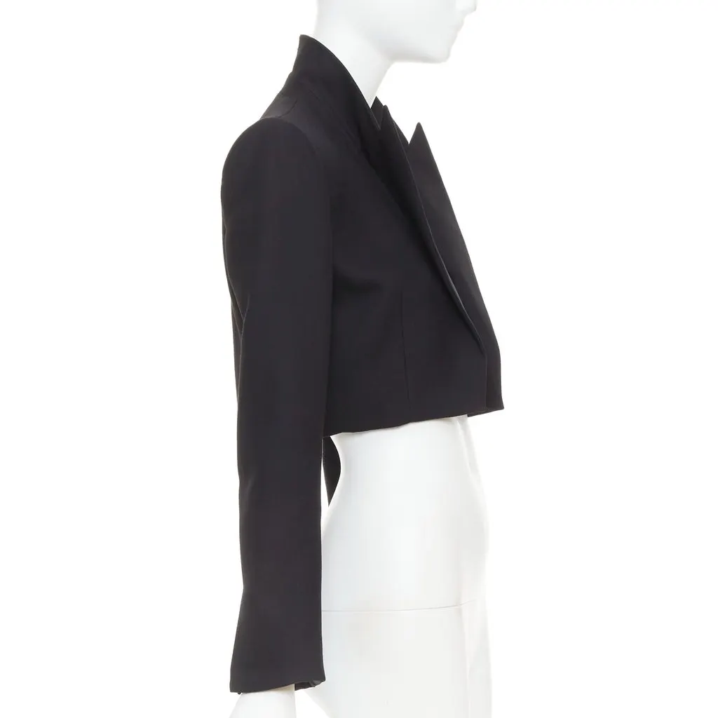Alexandre Vauthier Black Polyester Jacket Black Polyester Very good - Model View