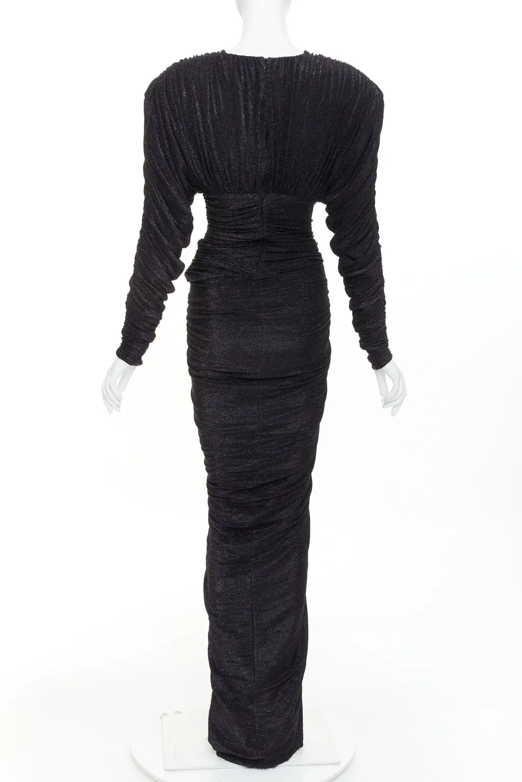 Alexandre Vauthier Black Polyester Dress Black Polyester Good - Box View