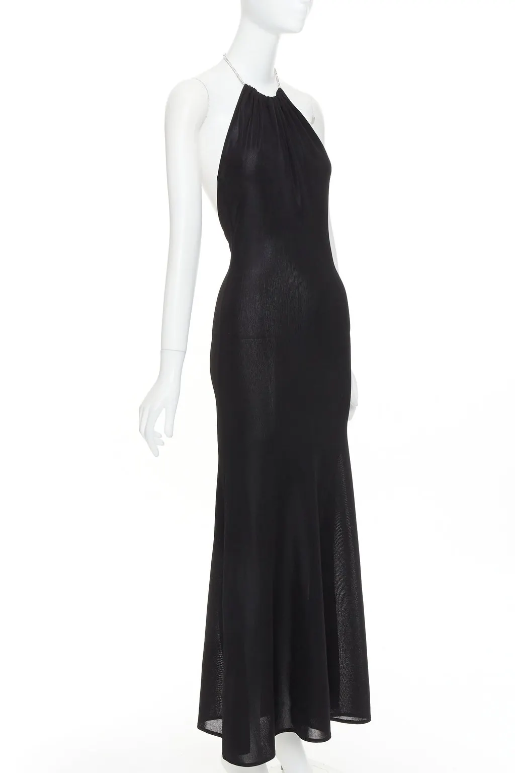 Alexandre Vauthier Black Viscose Dress Black Viscose Very good - Front View
