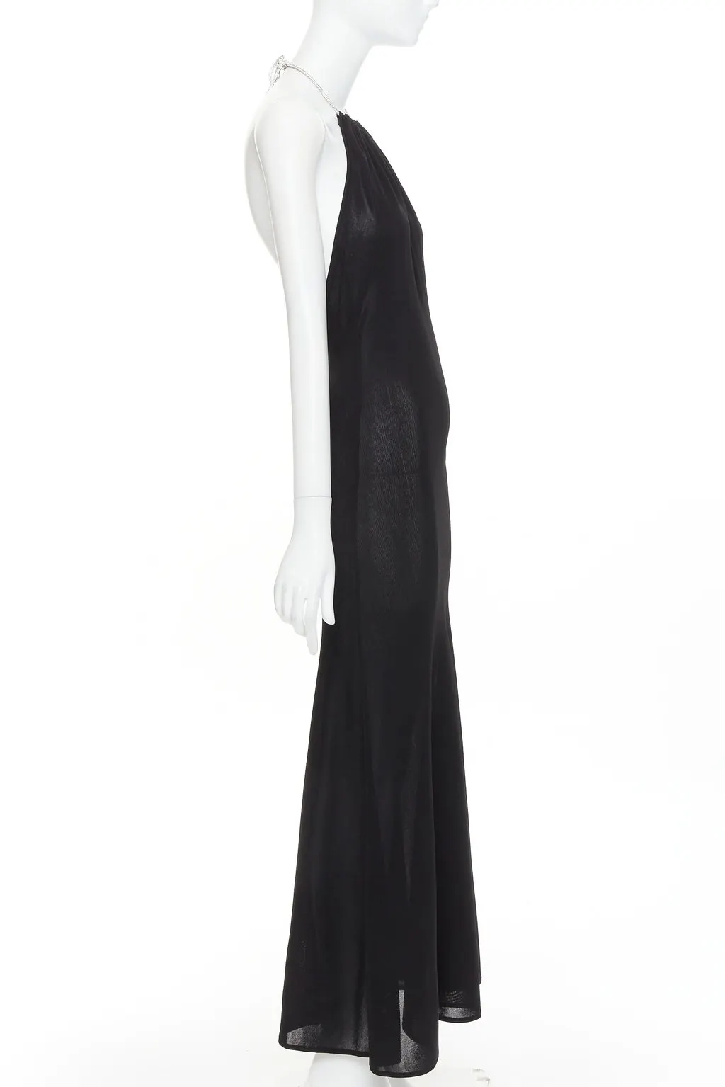 Alexandre Vauthier Black Viscose Dress Black Viscose Very good - Model View