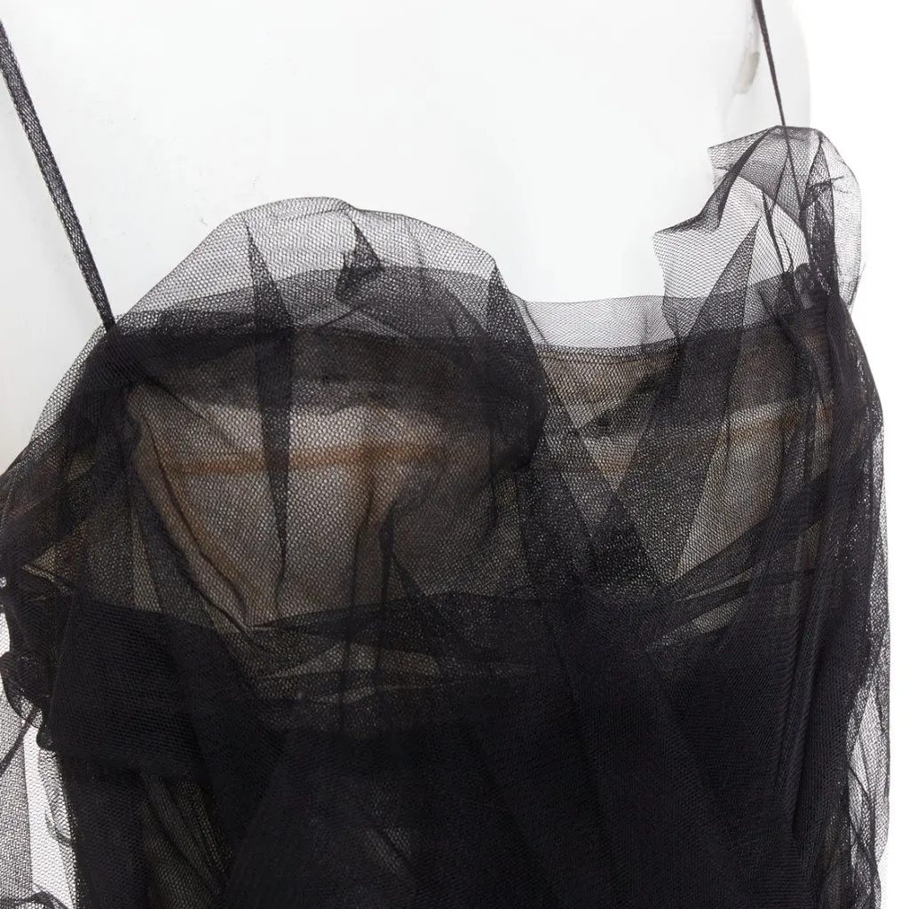 Alexandre Vauthier Black Polyester Dress Black Polyester Very good - Back View