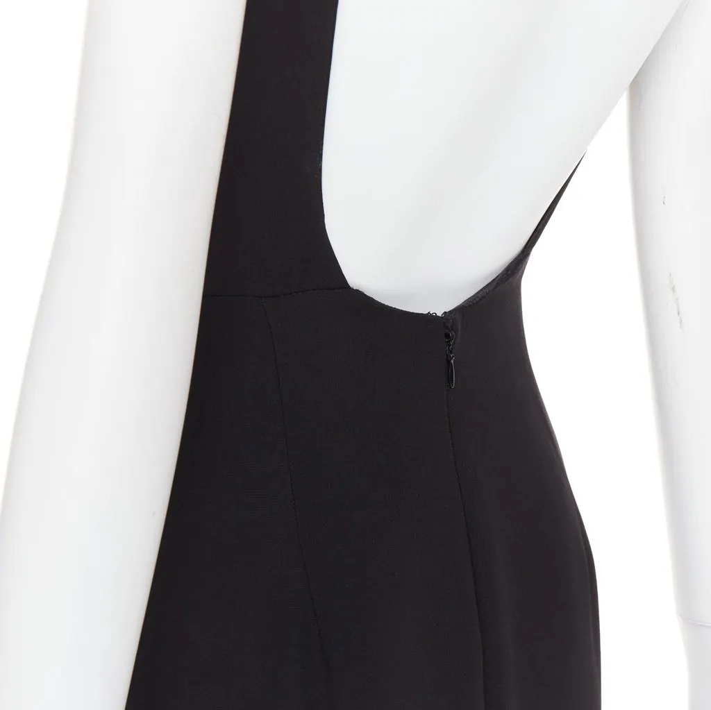 Alexandre Vauthier Black Viscose Dress Black Viscose Very good - Back View