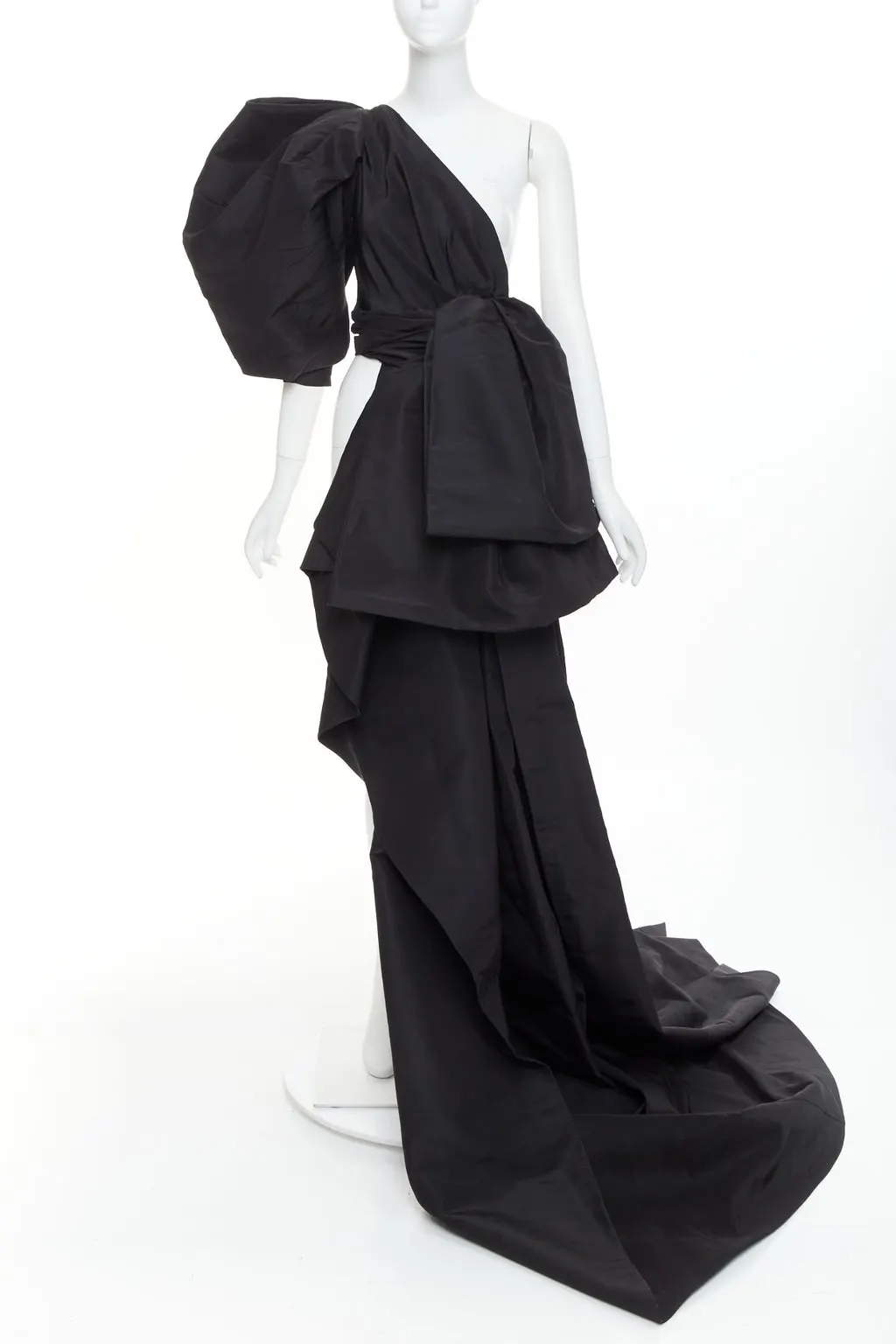 Alexandre Vauthier Black Silk Top Black Silk Very good - Front View