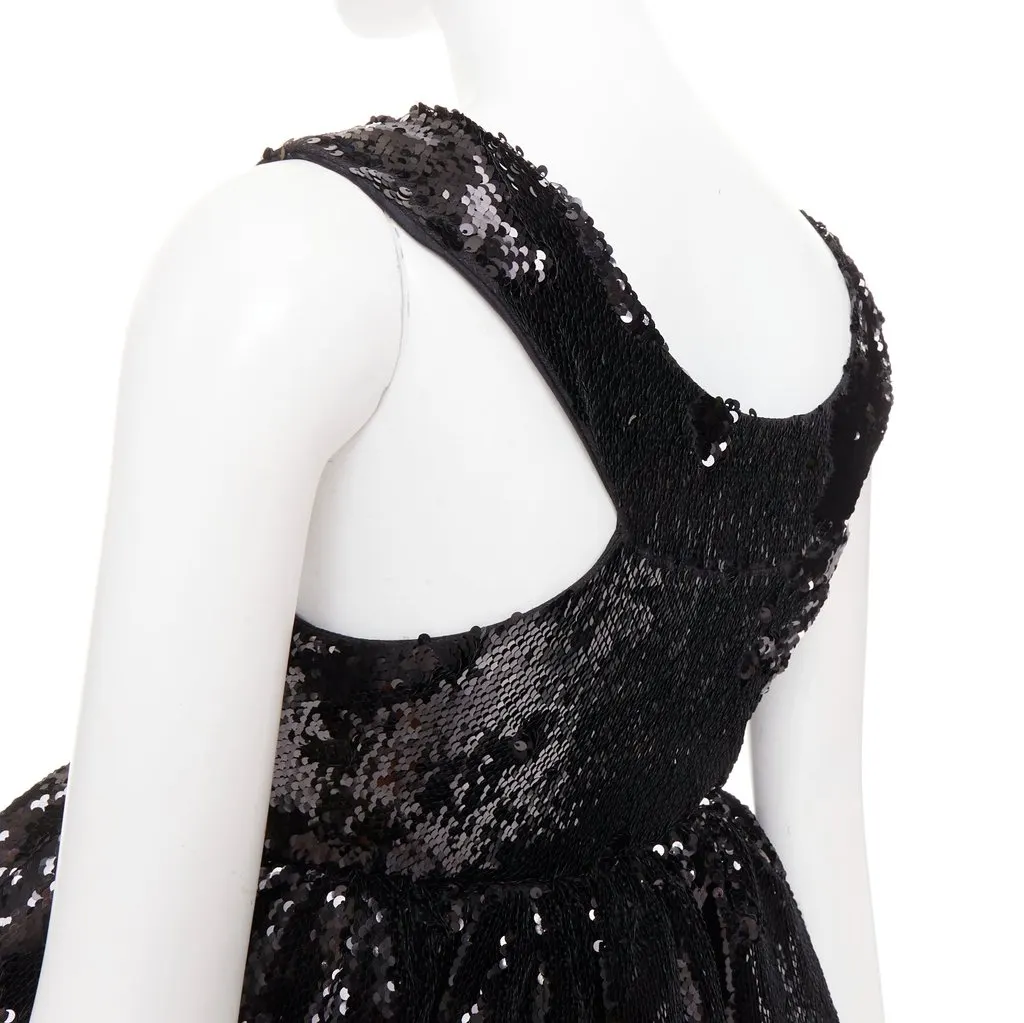 Alexandre Vauthier Black Dress Black Very good - Back View
