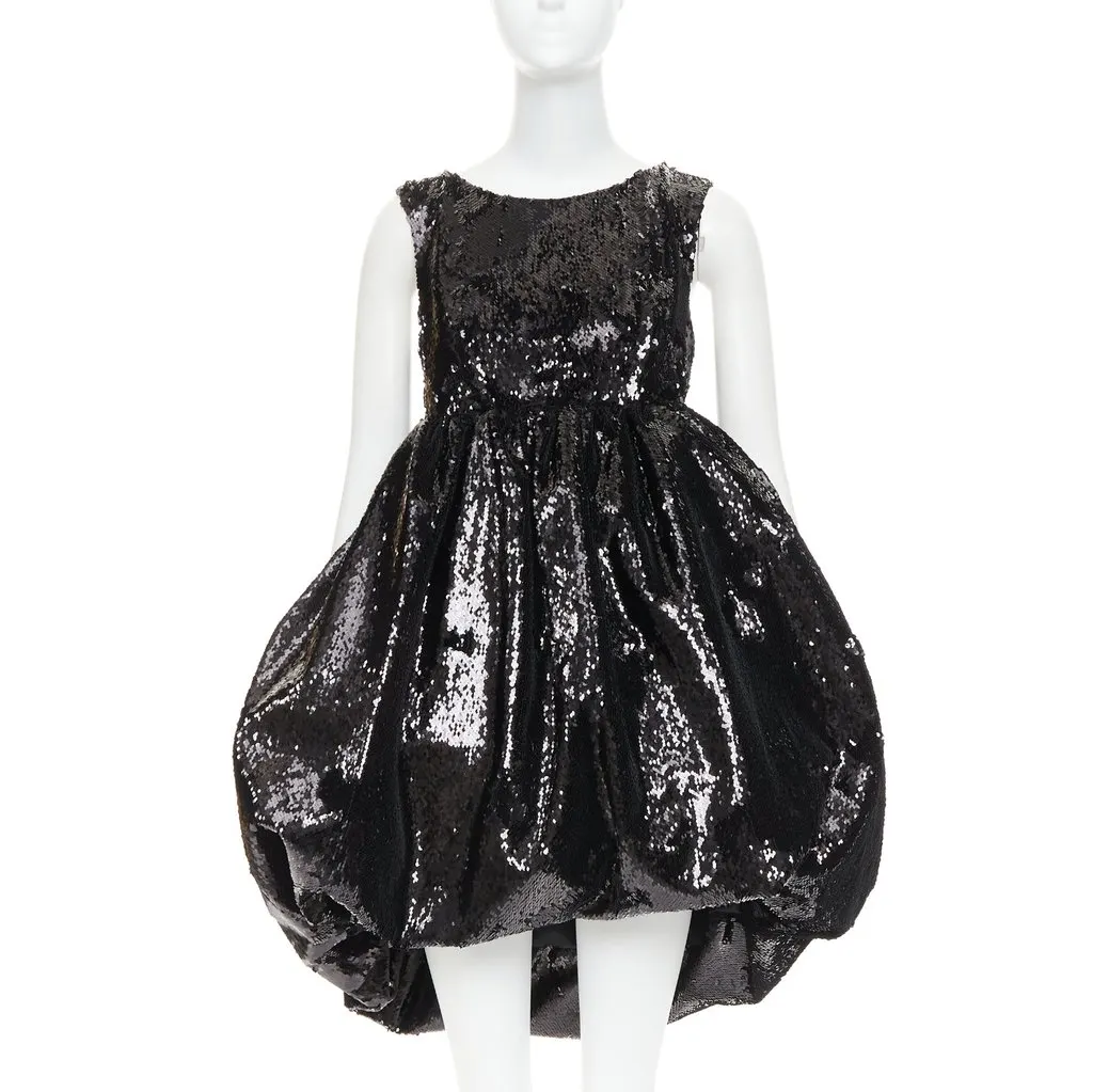 Alexandre Vauthier Black Dress Black Very good - Inside View