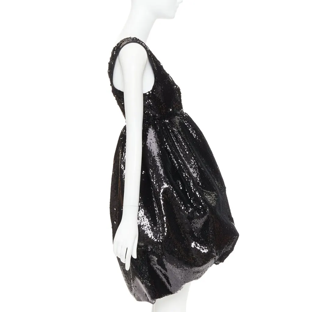 Alexandre Vauthier Black Dress Black Very good - Model View