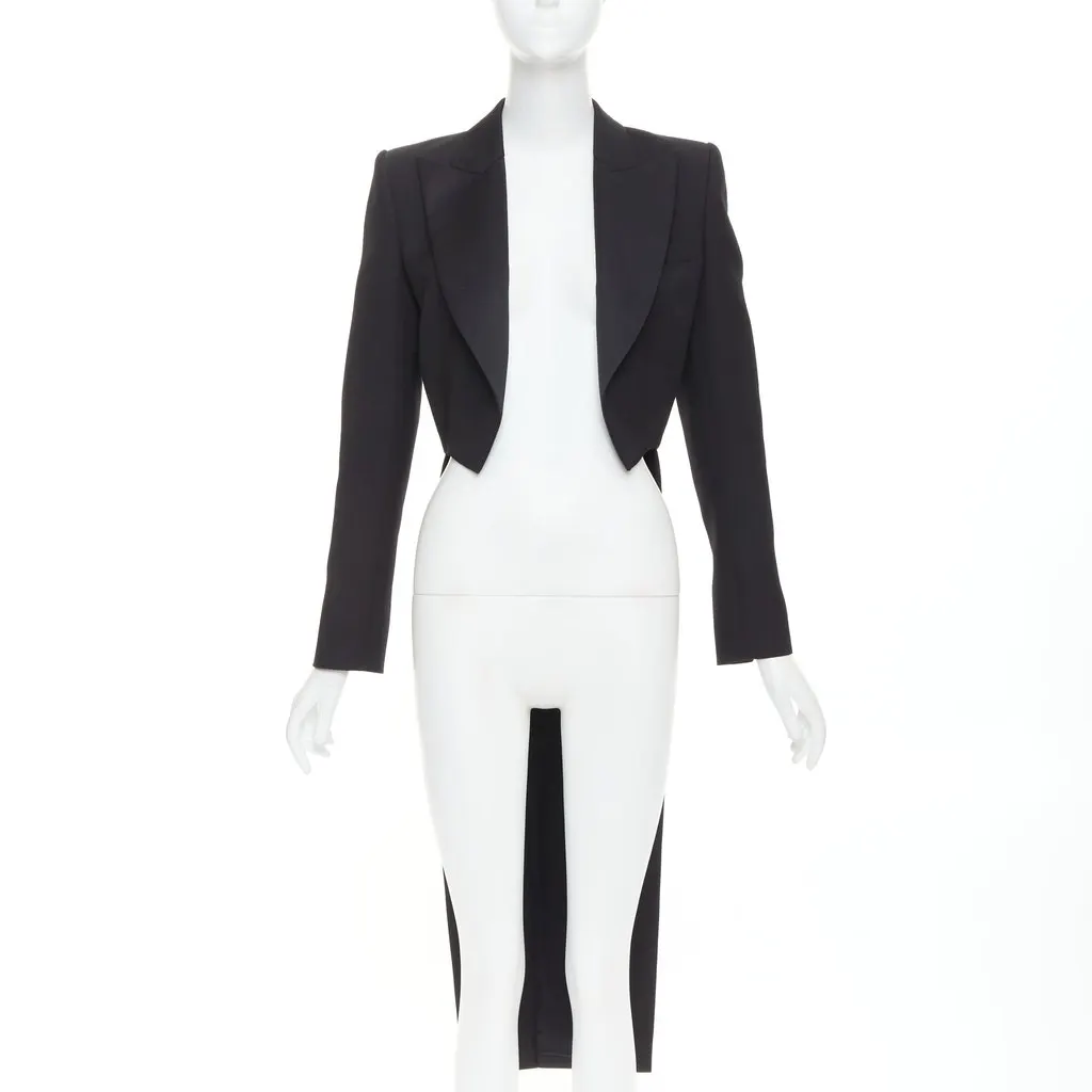 Alexandre Vauthier Black Wool Jacket Black Wool Very good - Inside View