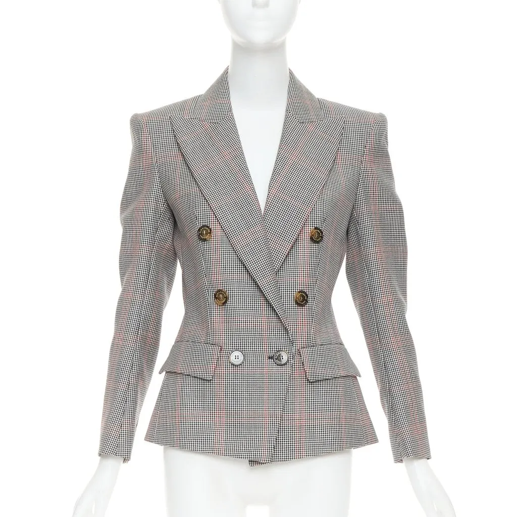 Alexandre Vauthier Grey Wool Jacket Grey Wool Very good - Front View