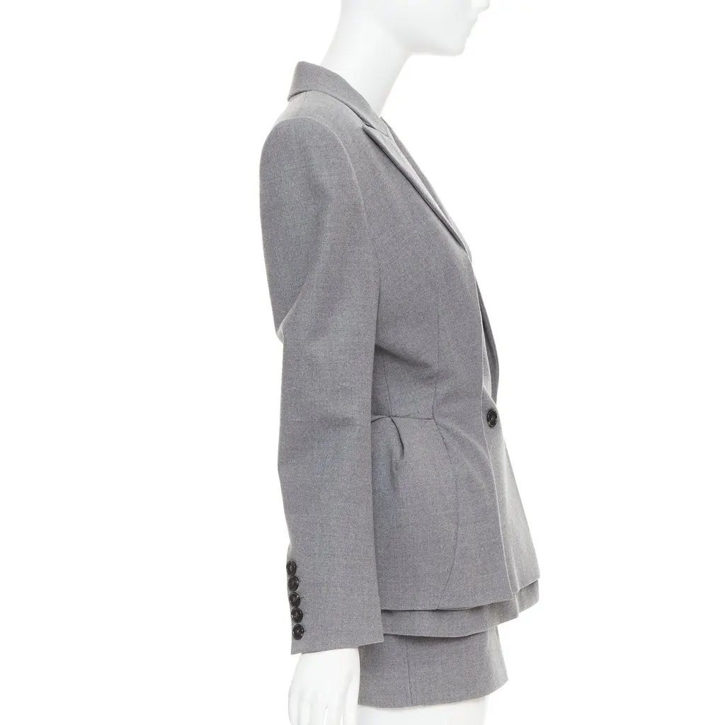 Alexandre Vauthier Grey Wool Jacket Grey Wool Very good - Box View