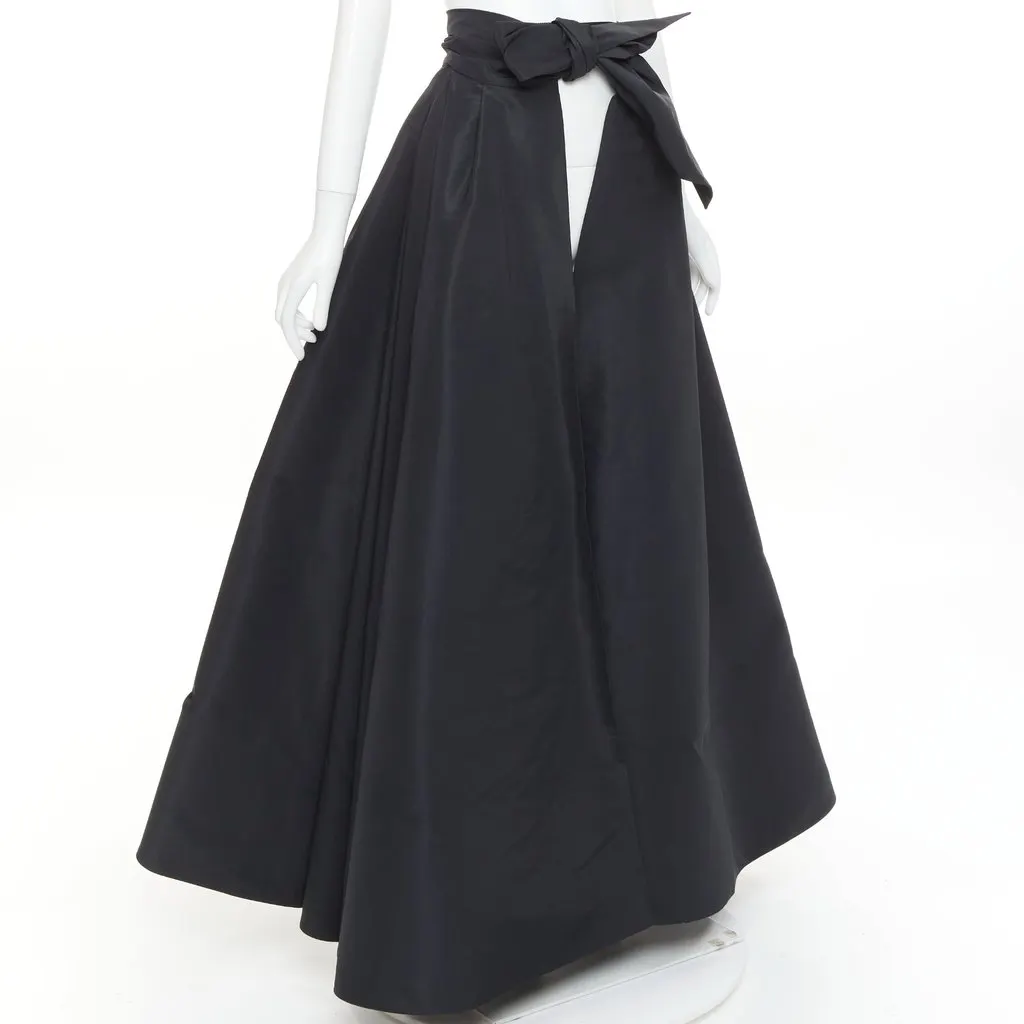 Alexandre Vauthier Black Silk Skirt Black Silk Very good - Inside View