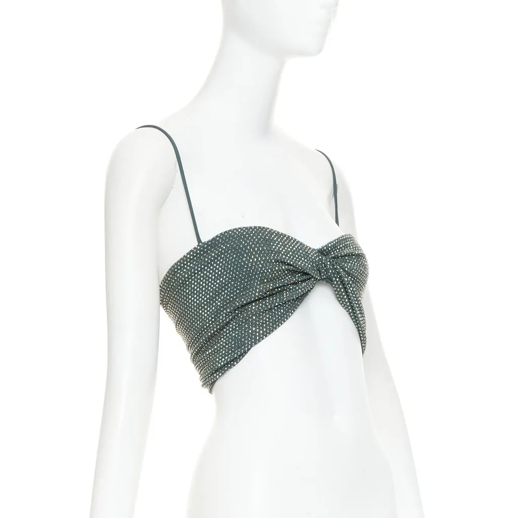 Alexandre Vauthier Green Viscose Top Green Viscose Very good - Inside View