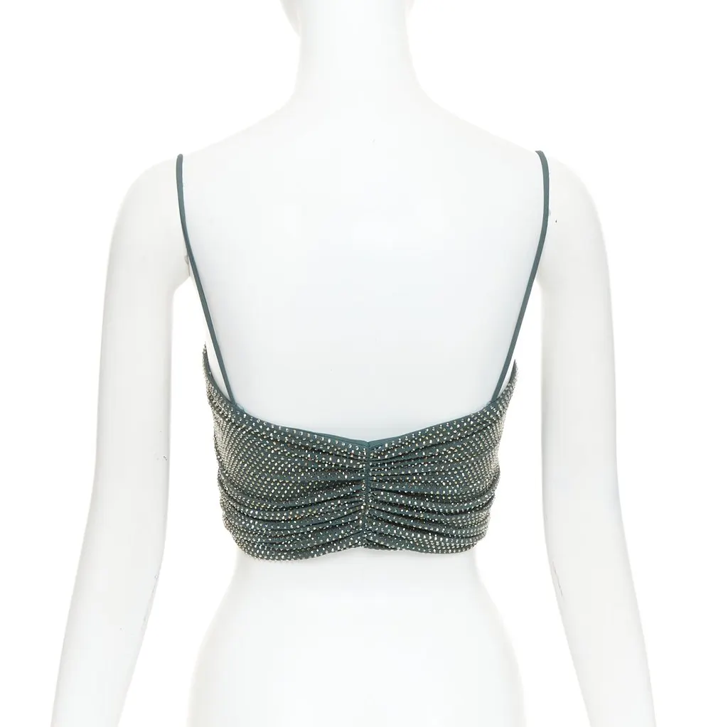Alexandre Vauthier Green Viscose Top Green Viscose Very good - Box View