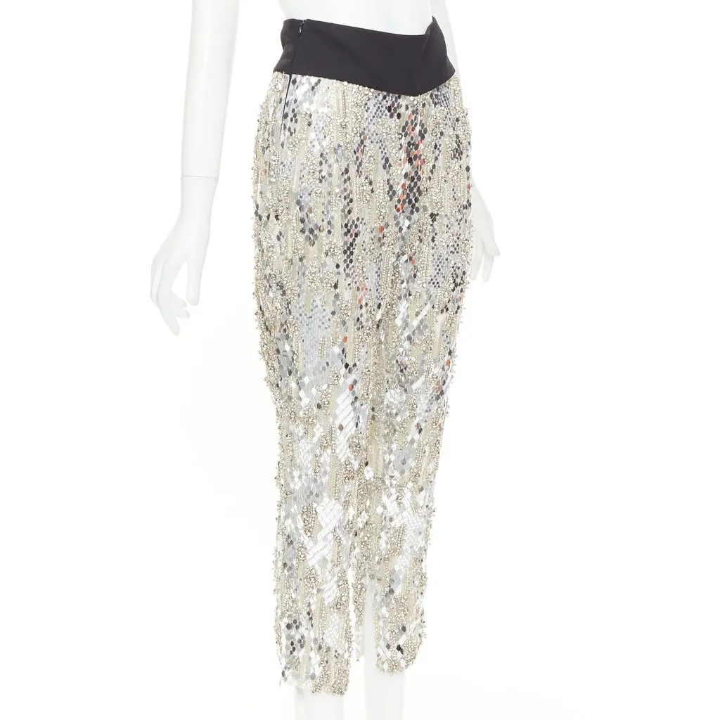 Alexandre Vauthier Silver Trouser Silver Very good - Inside View