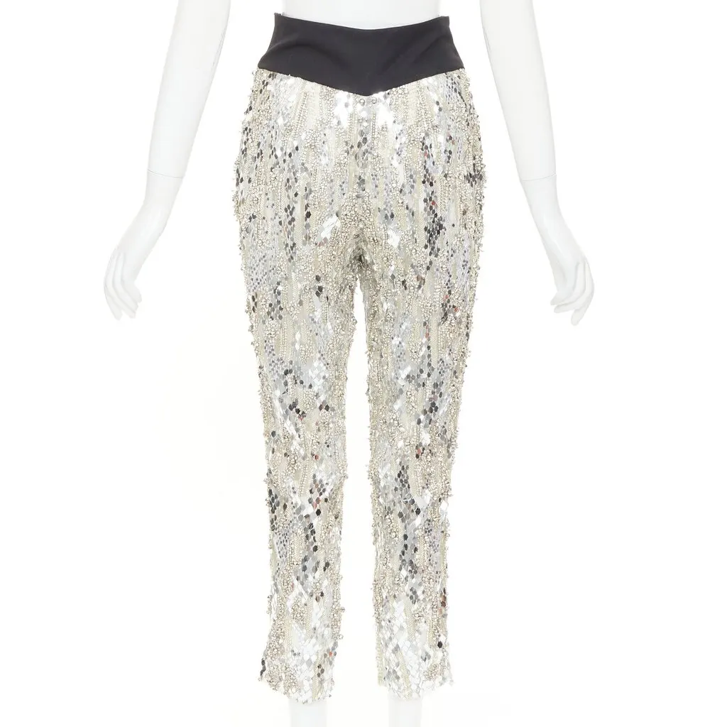 Alexandre Vauthier Silver Trouser Silver Very good - Box View