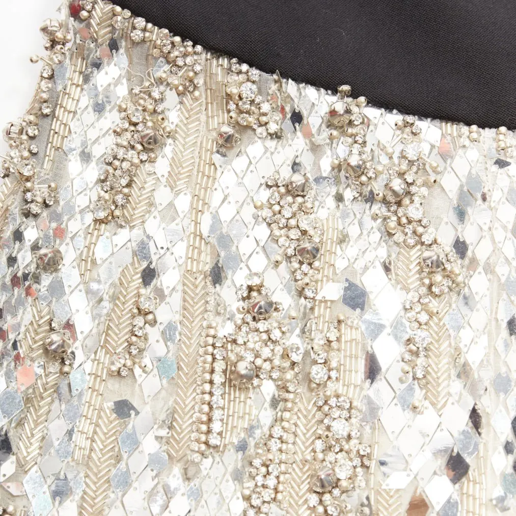Alexandre Vauthier Silver Trouser Silver Fair - Back View