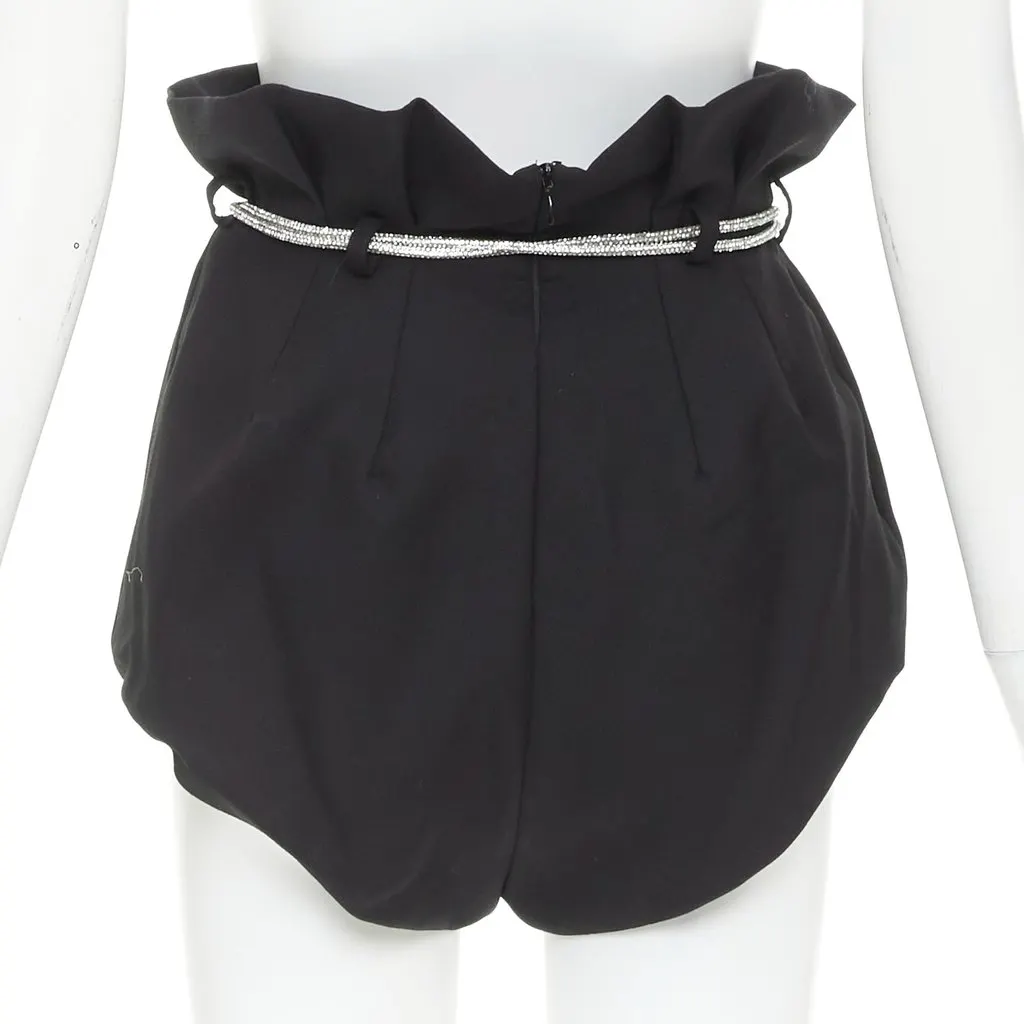 Alexandre Vauthier Black Shorts Black Very good - Box View