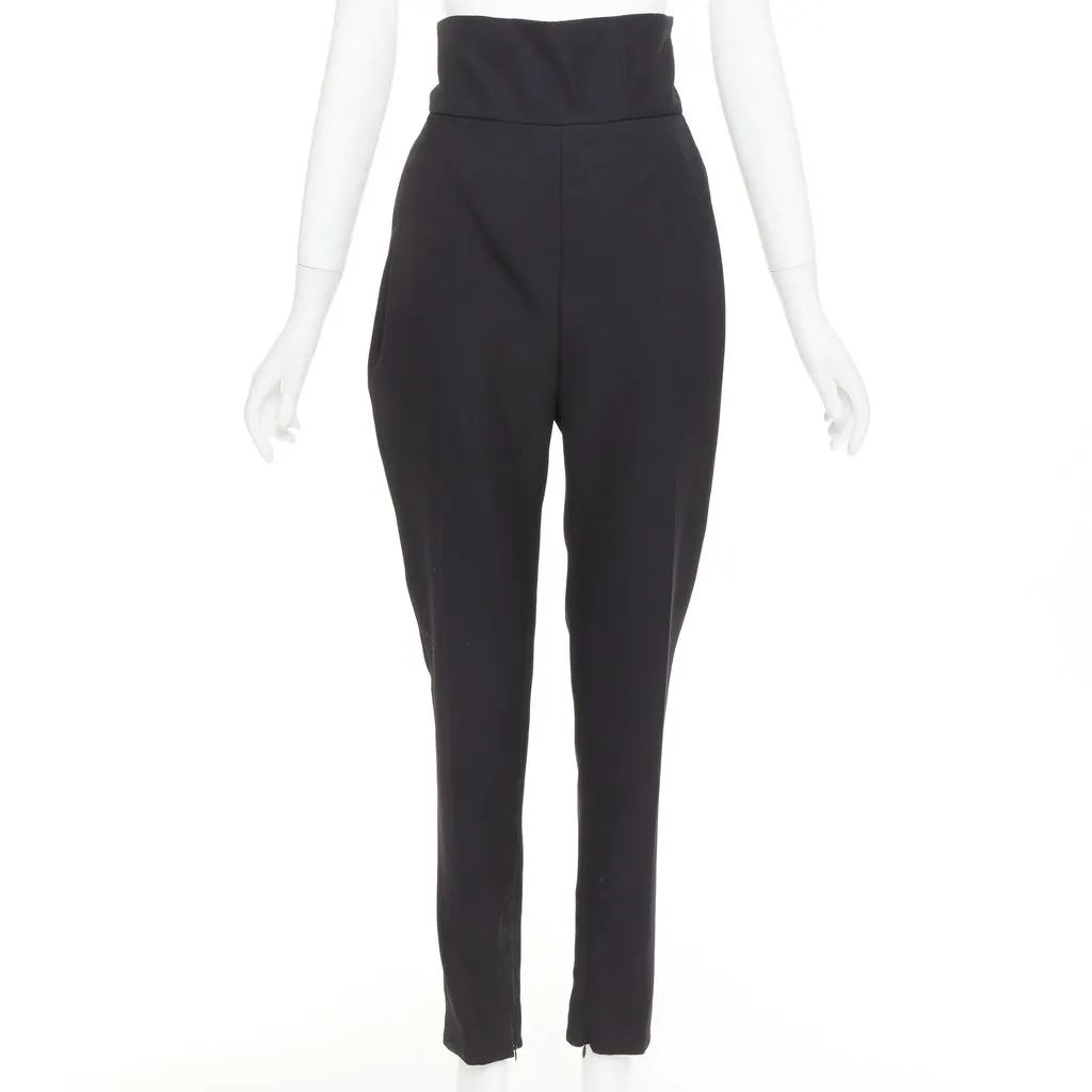 Alexandre Vauthier Black Trouser Black Good - Front View