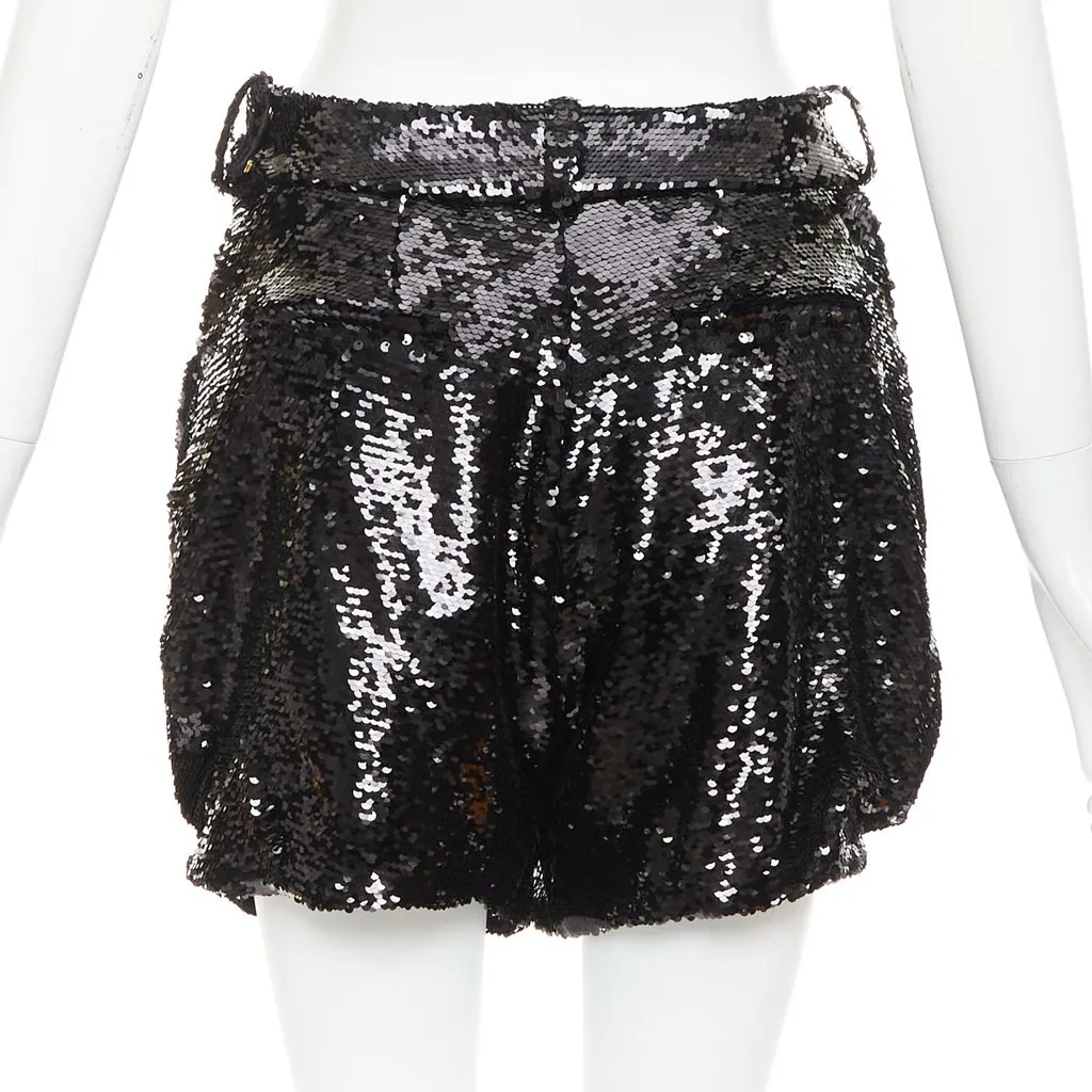 Alexandre Vauthier Black Shorts Black Very good - Box View