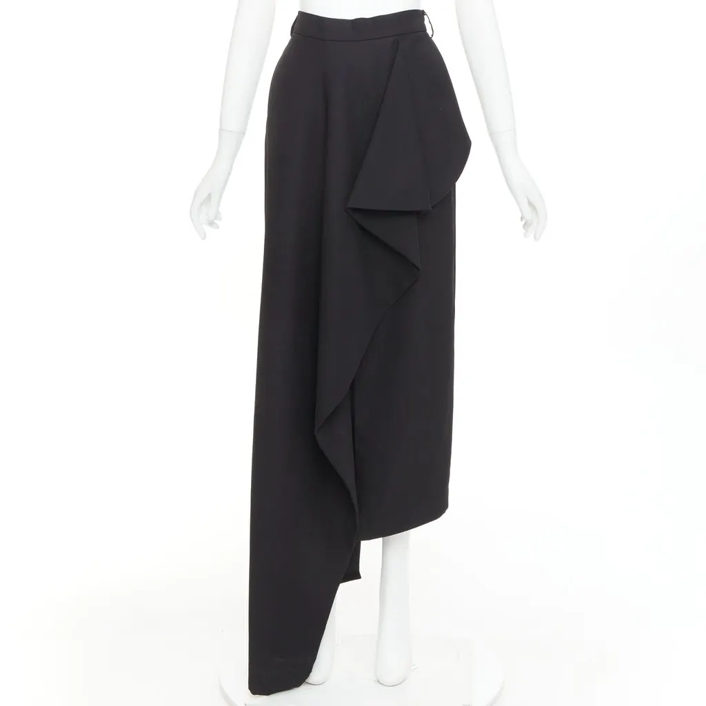 Alexandre Vauthier Black Wool Trouser Black Wool Very good - Front View