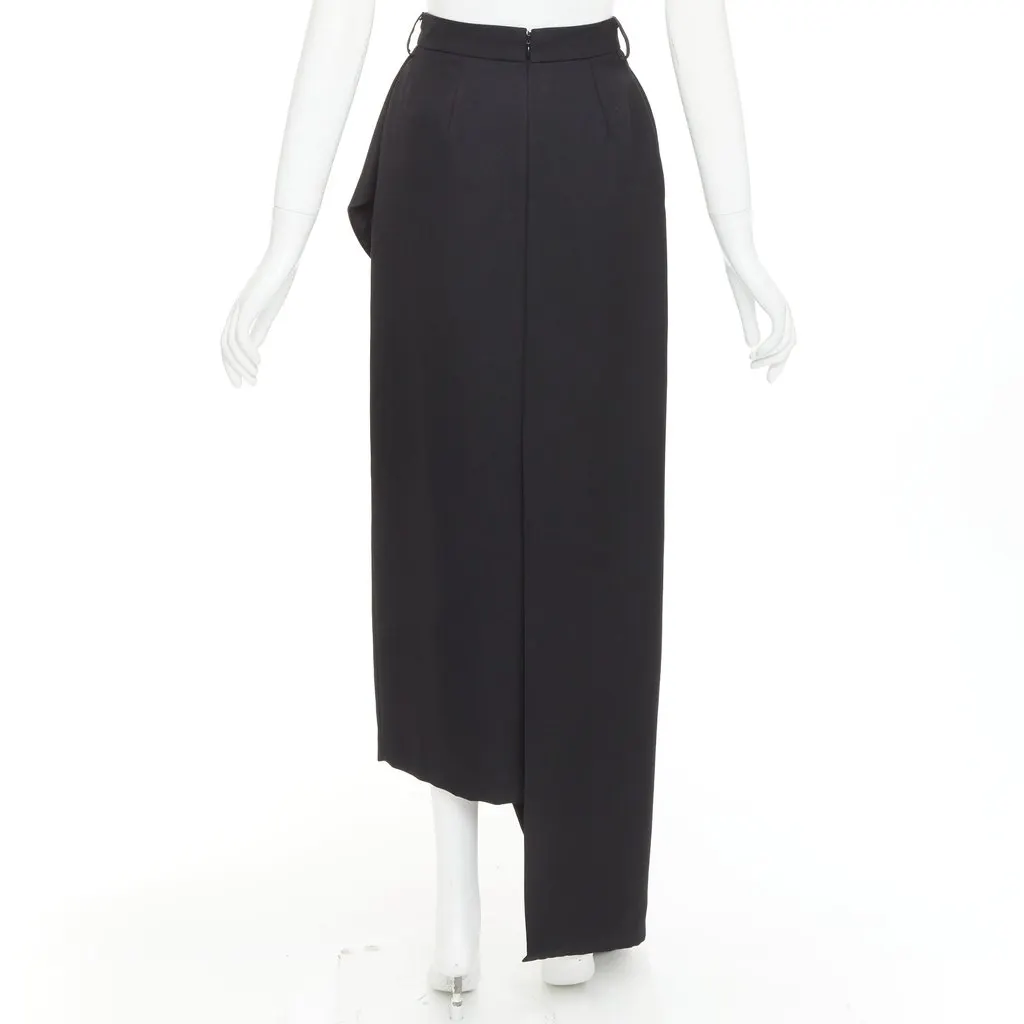 Alexandre Vauthier Black Wool Trouser Black Wool Very good - Box View