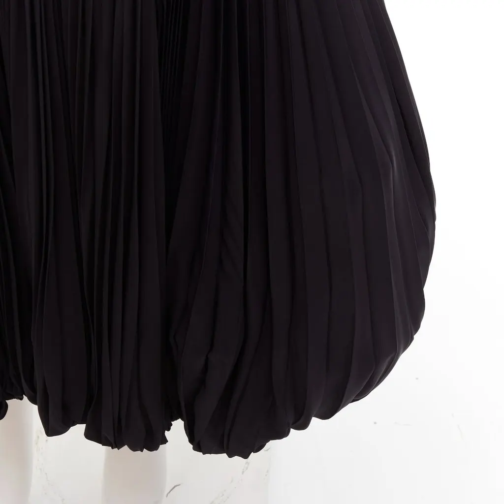 Alexandre Vauthier Black Cotton Skirt Black Cotton Very good - Back View