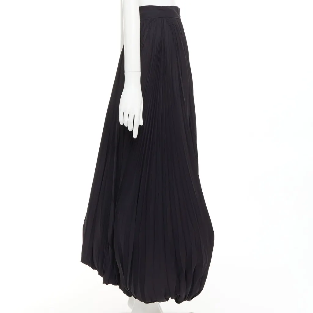 Alexandre Vauthier Black Cotton Skirt Black Cotton Very good - Model View