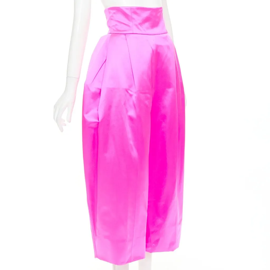 Alexandre Vauthier Pink Polyester Trouser Pink Polyester Fair - Inside View