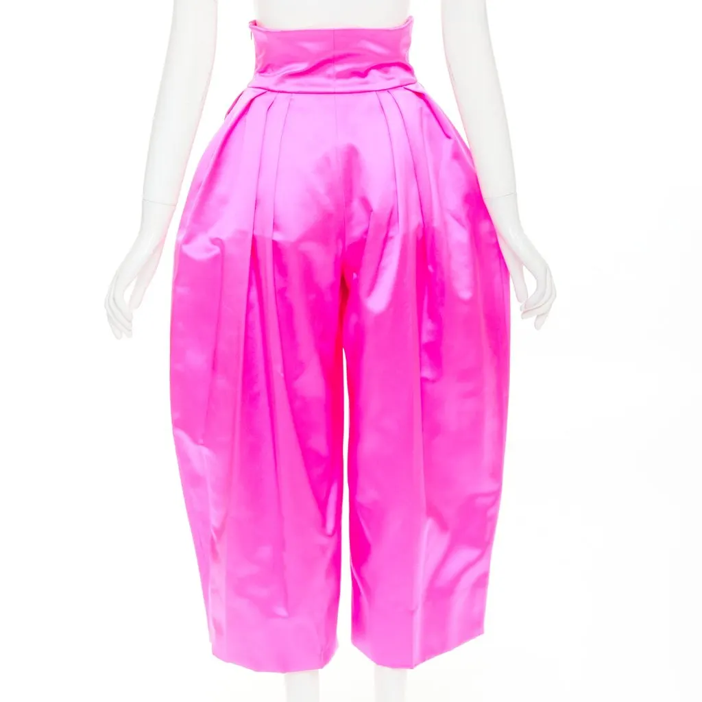 Alexandre Vauthier Pink Polyester Trouser Pink Polyester Fair - Box View