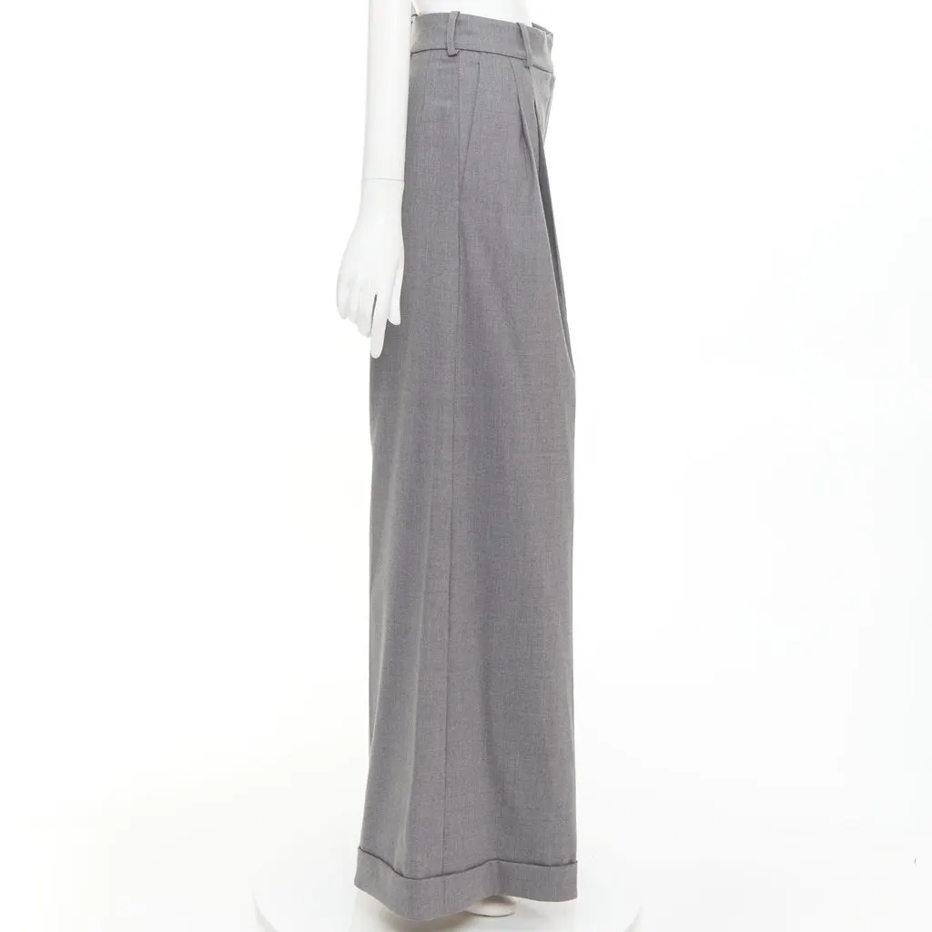 Alexandre Vauthier Grey Wool Trouser Grey Wool Very good - Box View