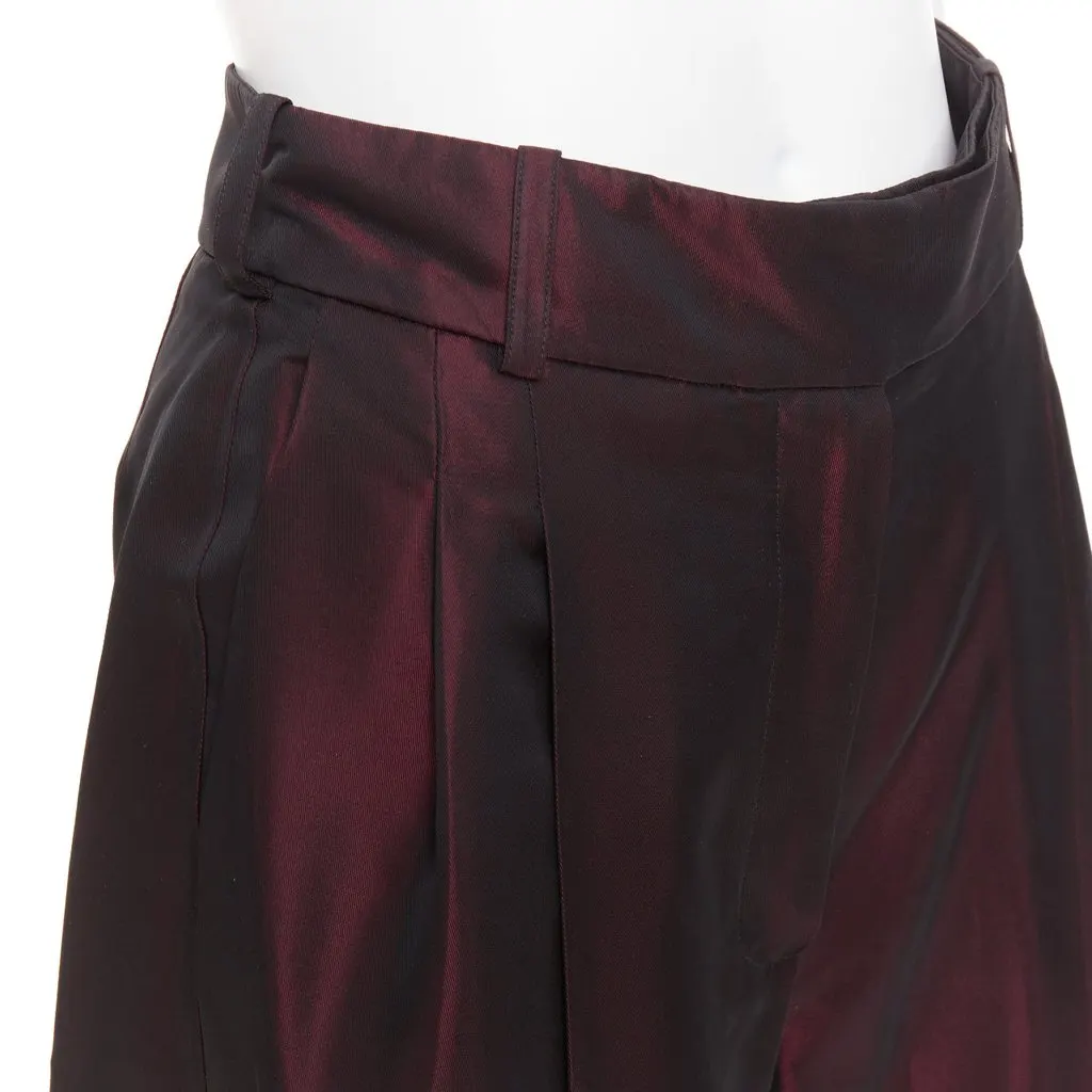 Alexandre Vauthier Burgundy Trouser Burgundy Very good - Back View