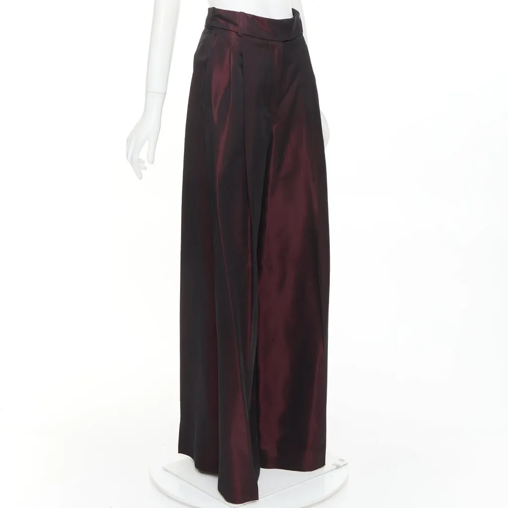Alexandre Vauthier Burgundy Trouser Burgundy Very good - Inside View