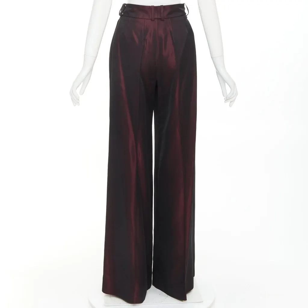 Alexandre Vauthier Burgundy Trouser Burgundy Very good - Box View