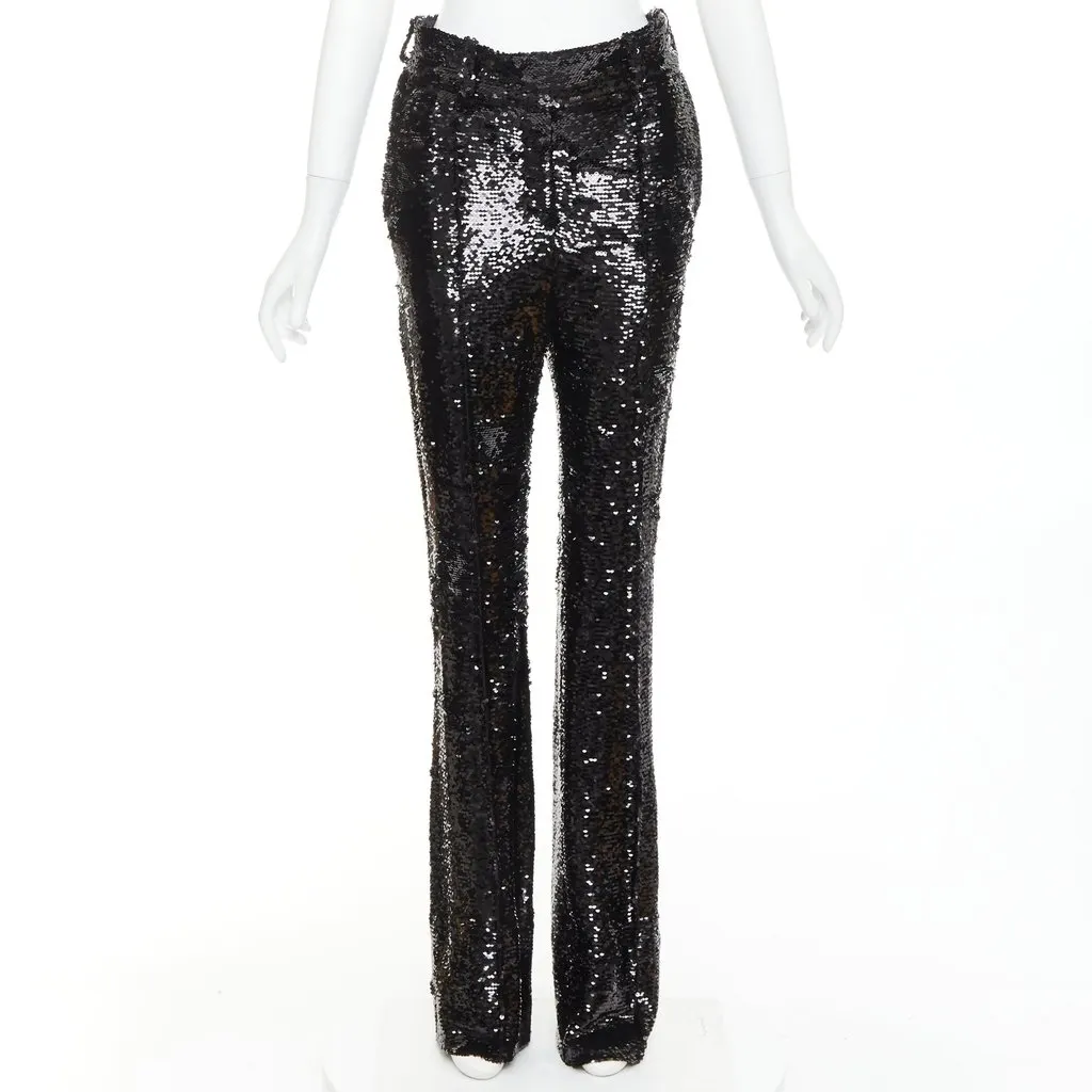 Alexandre Vauthier Black Trouser Black Very good - Front View