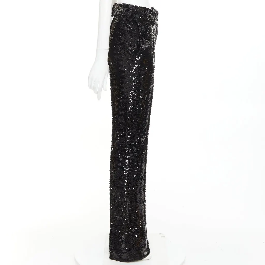 Alexandre Vauthier Black Trouser Black Very good - Model View