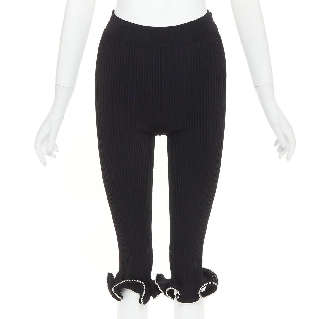 Alexandre Vauthier Black Trouser Black Very good - Front View