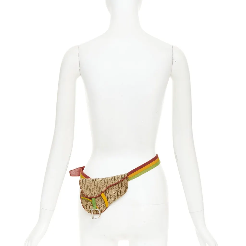 Dior Rasta Trotter Beige Canvas Very good - Back View