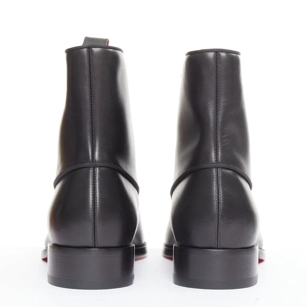 Christian Louboutin Chameliboot Flat Calf Black Leather Never worn - Box View