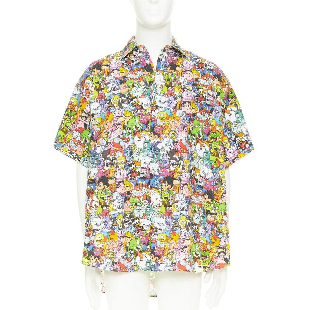 Vetements MultiColor Cotton Top MultiColor Cotton Very good - Front View