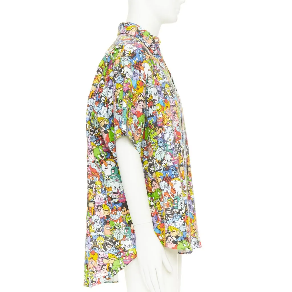 Vetements MultiColor Cotton Top MultiColor Cotton Very good - Model View