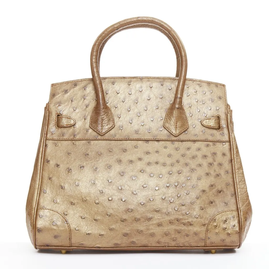 Kwanpen Brown Leather Handbag Brown Leather Good - Box View