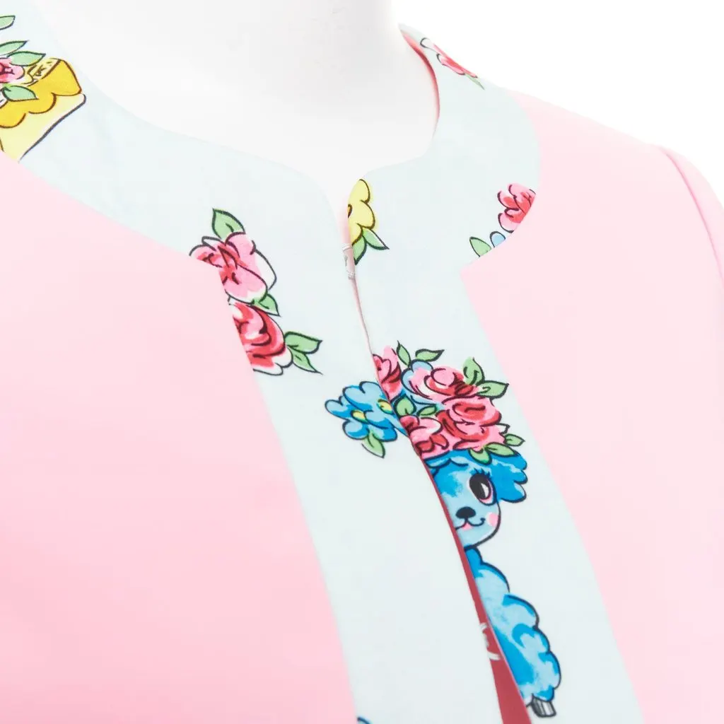 Moschino Pink Jacket Pink Never worn, with tag - Back View