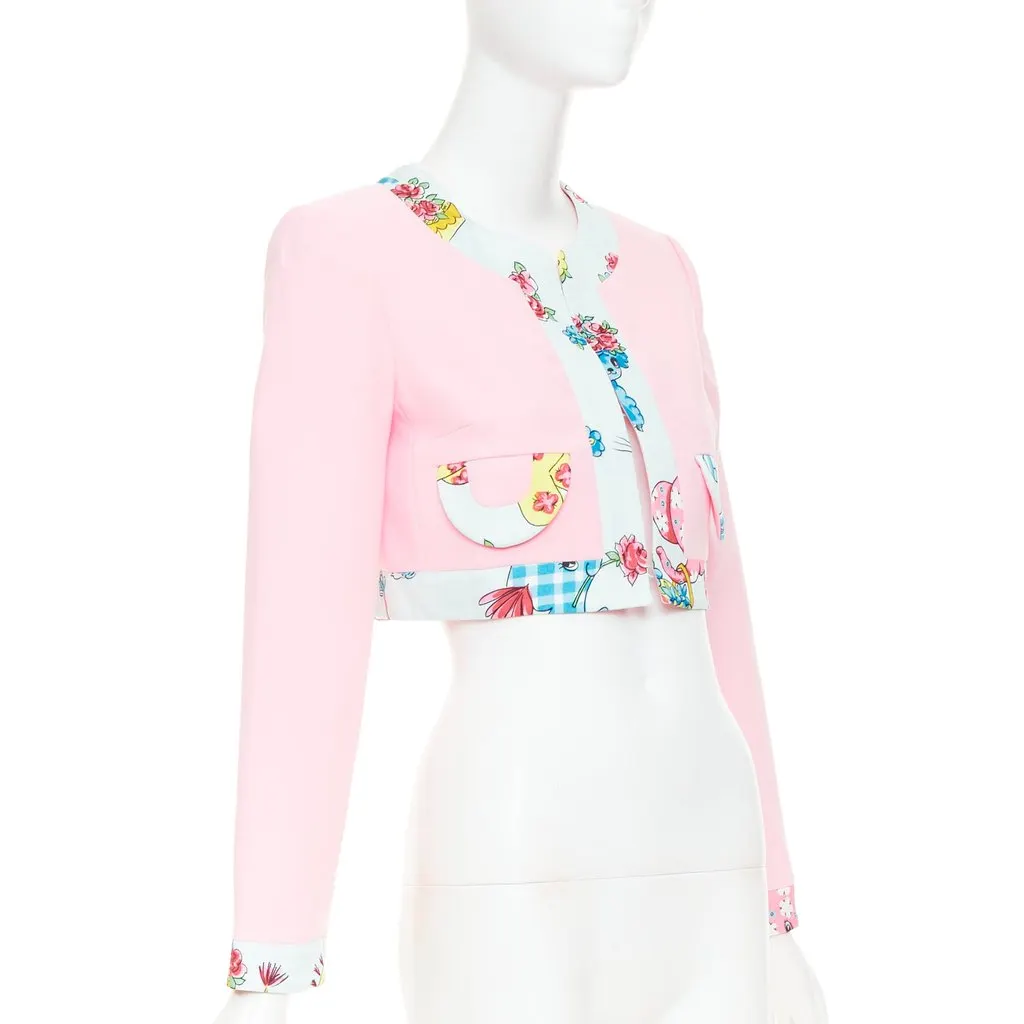Moschino Pink Jacket Pink Never worn, with tag - Model View